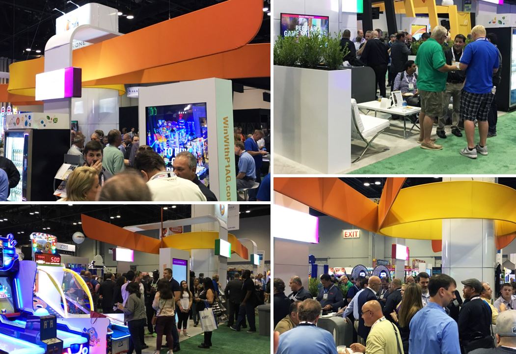 Assorted photos of IAAPA attendees