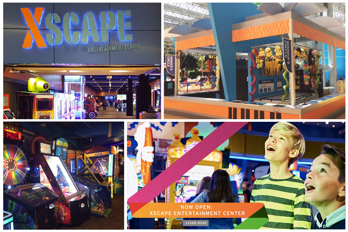 XSCAPE Entertainment Centers at Mall of America