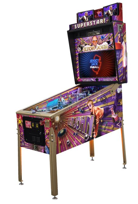 ELTON JOHN COLLECTOR'S EDITION PINBALL - Full Sized Preview