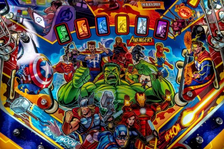 AVENGERS INFINITY QUEST PRO PINBALL Image - Click To Enlarge