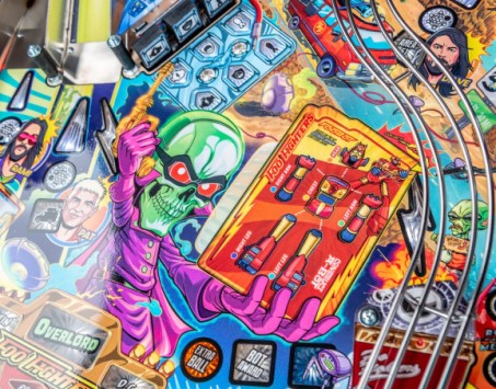 FOO FIGHTERS PREMIUM PINBALL Image - Click To Enlarge