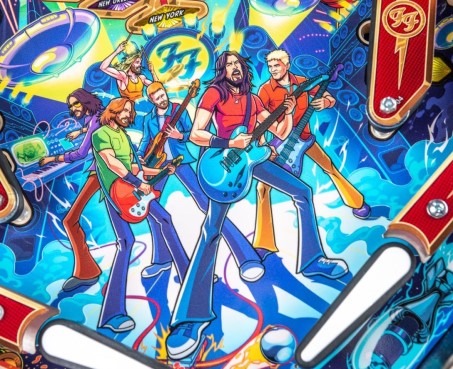 FOO FIGHTERS PRO PINBALL Thumbnail 2 - Click To Enlarge