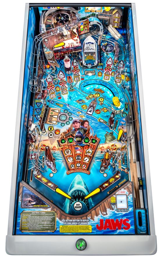 JAWS LIMITED EDITION PINBALL Image - Click To Enlarge