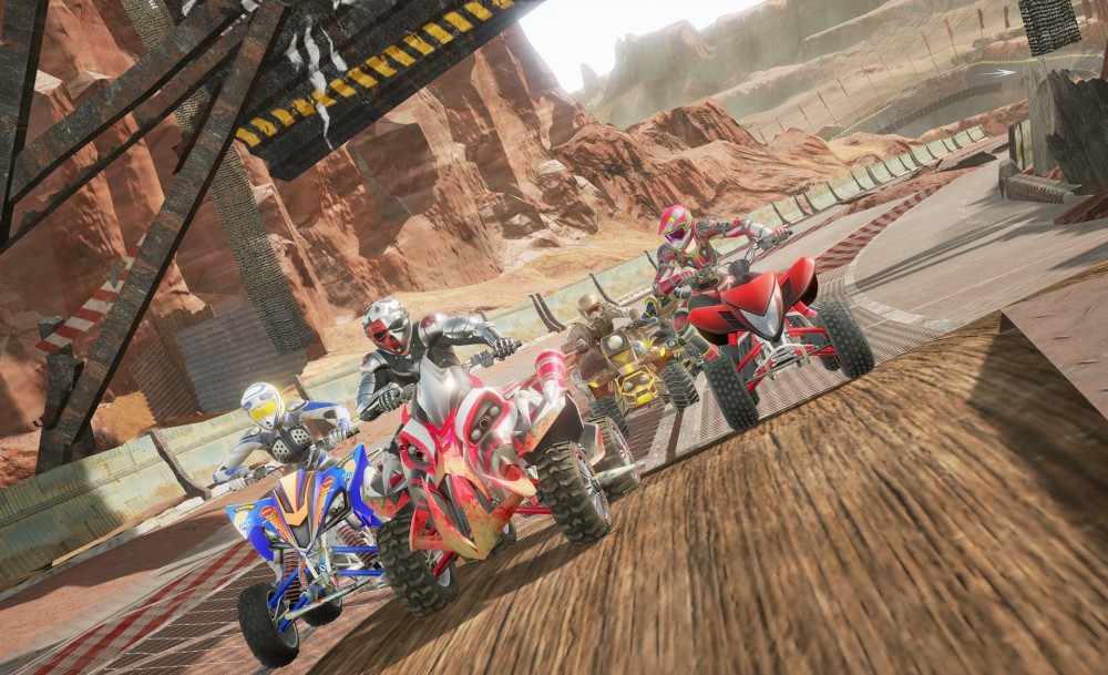 ATV SLAM DELUXE 2-PLAYER Image - Click To Enlarge
